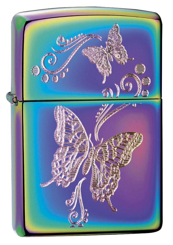 Zippo │ Multi Colour Butterflies Design Windproof Lighter – Zippo