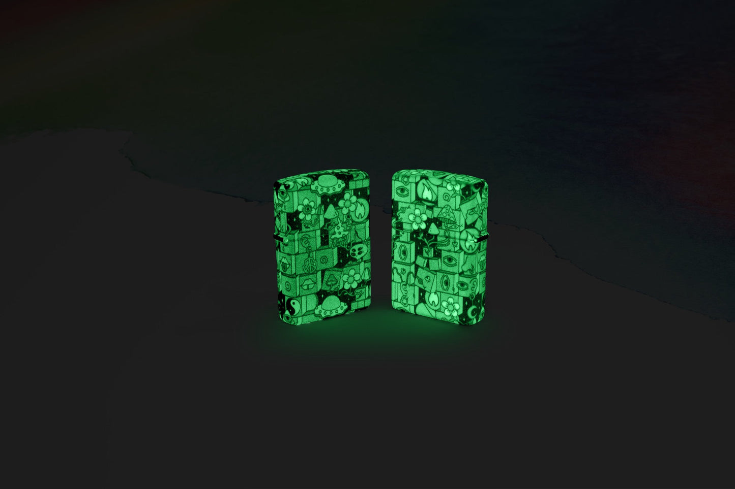 Abstract Zippo Design