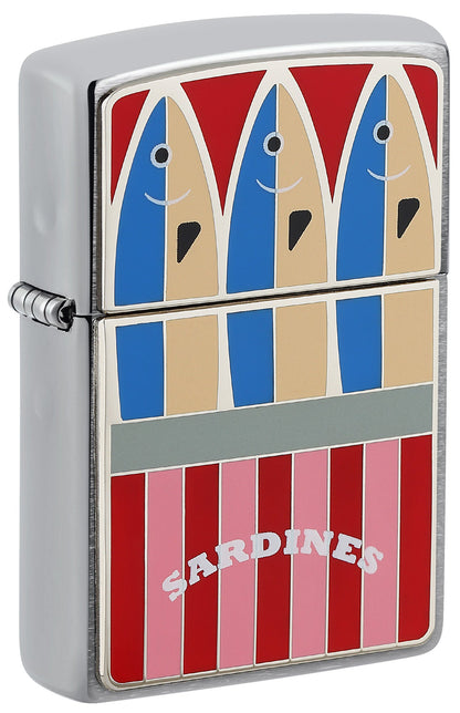 Sardine Tin-embleem