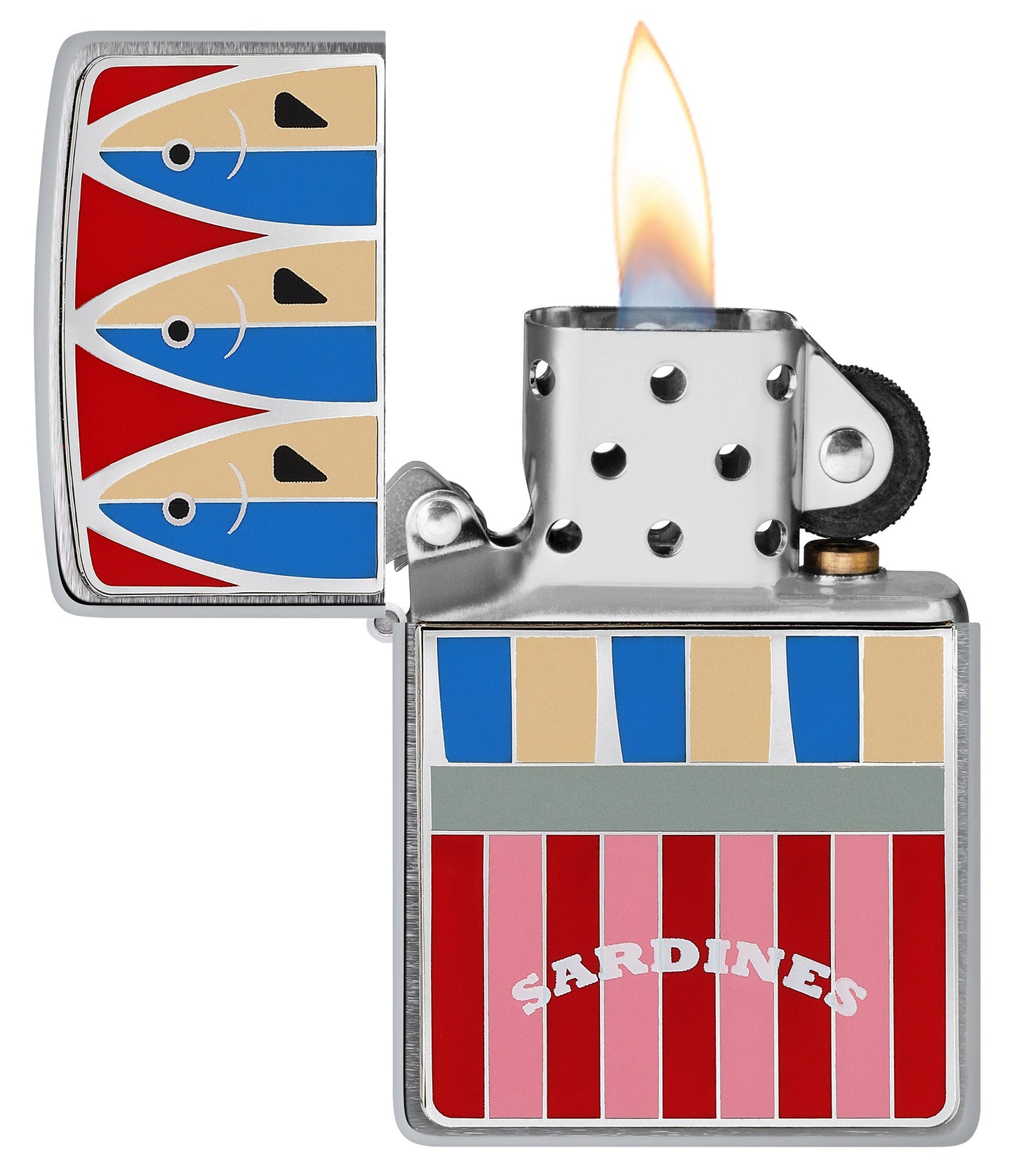 Sardine Tin-embleem