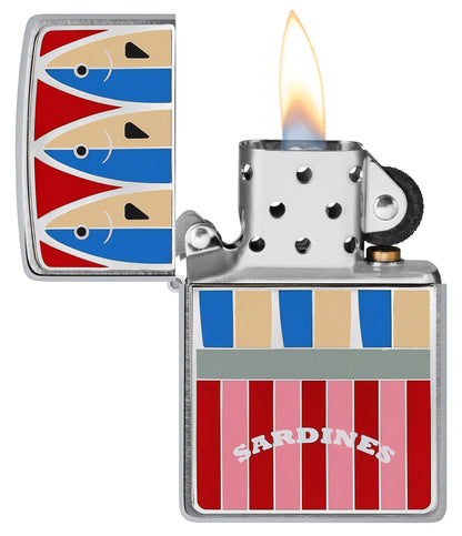 Sardine Tin-embleem