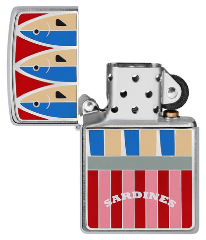 Sardine Tin-embleem