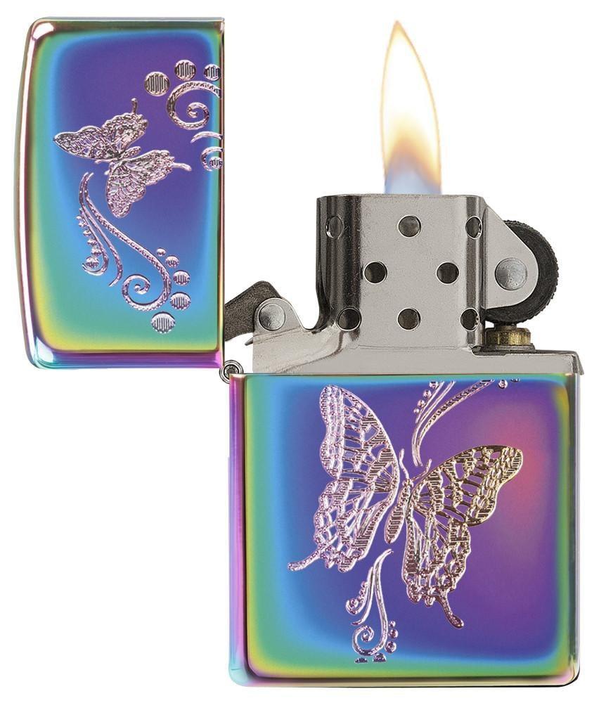 Zippo │ Multi Colour Butterflies Design Windproof Lighter – Zippo