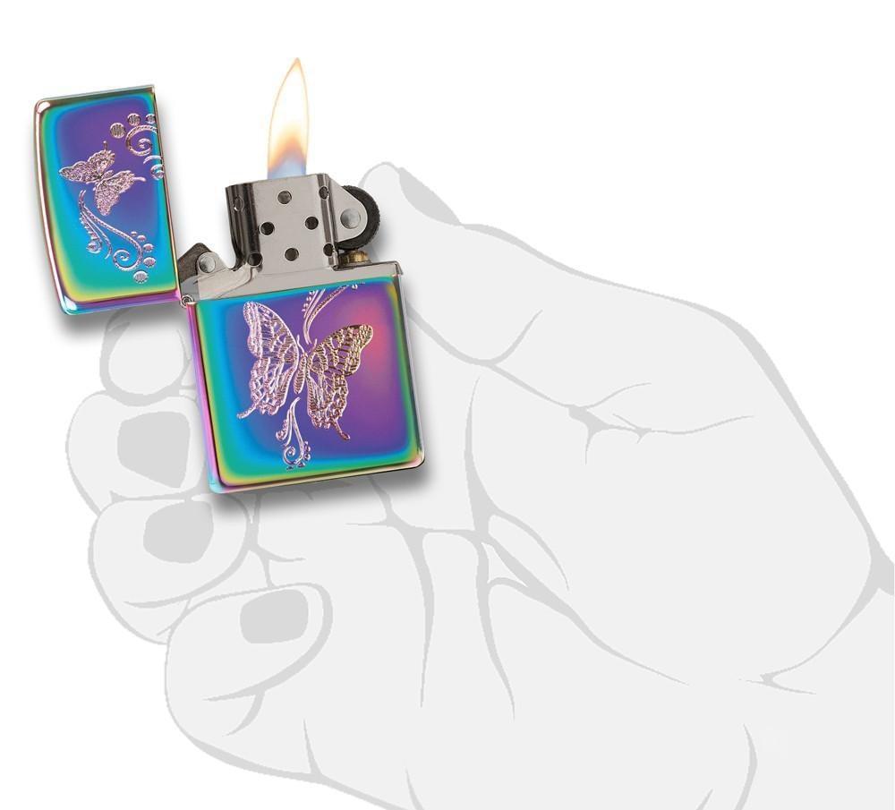Zippo │ Multi Colour Butterflies Design Windproof Lighter – Zippo