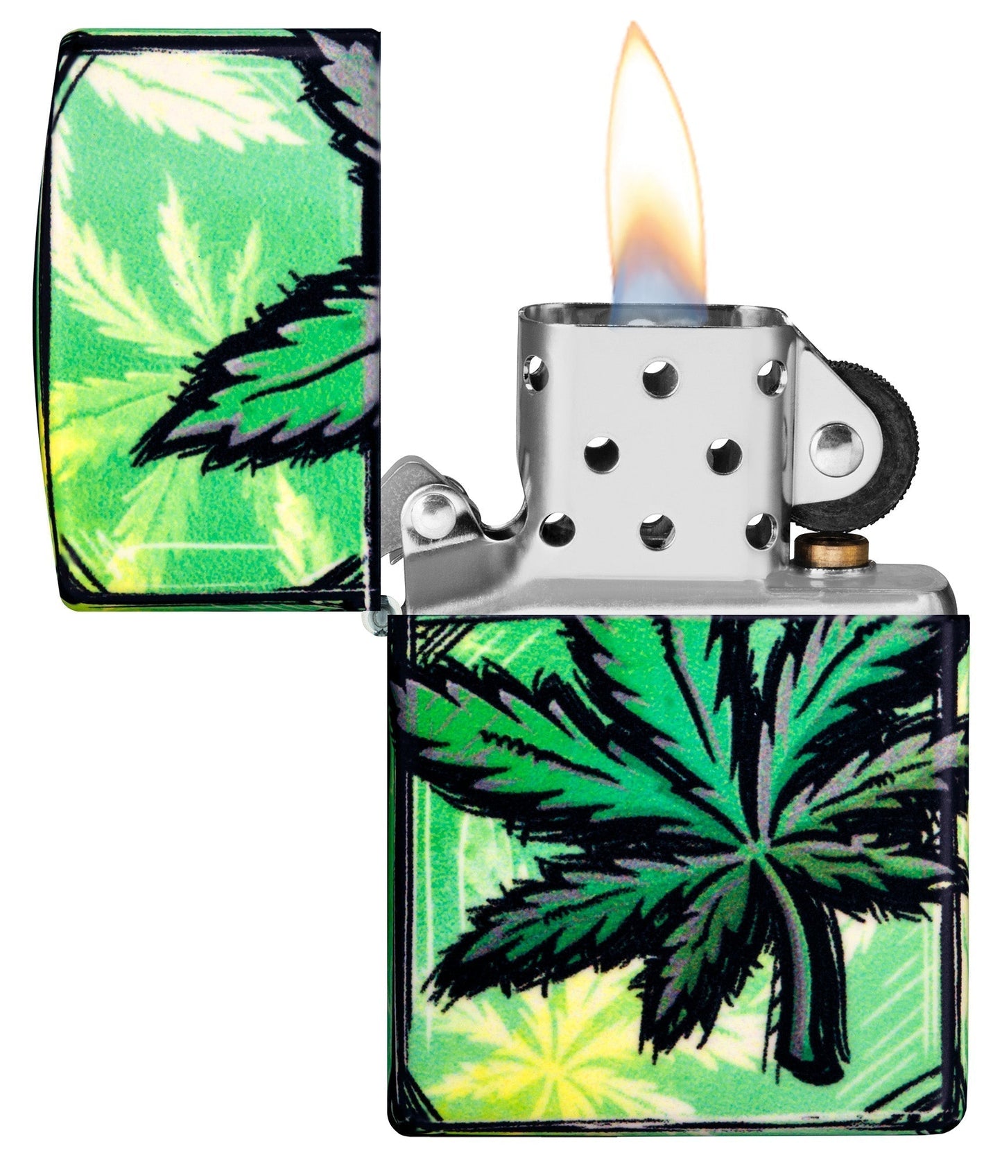 Glowing Cannabis Design