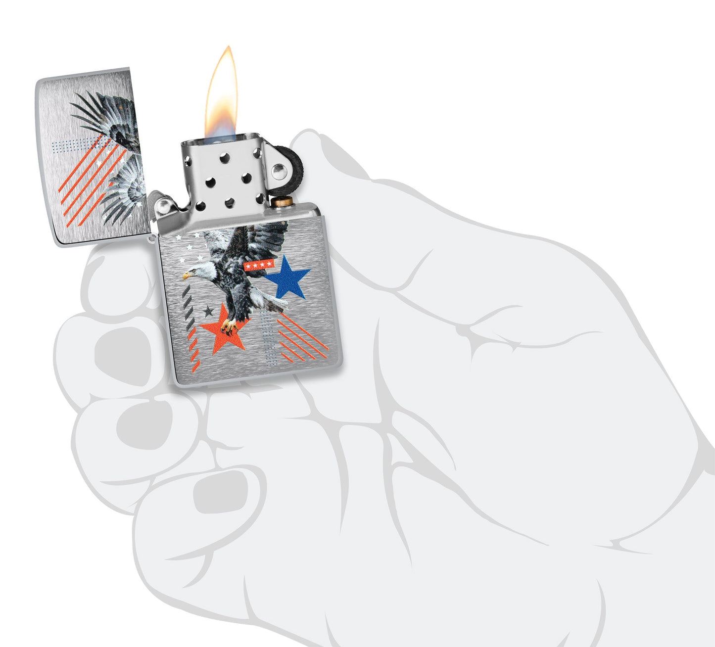 Abstract ontwerp Americana