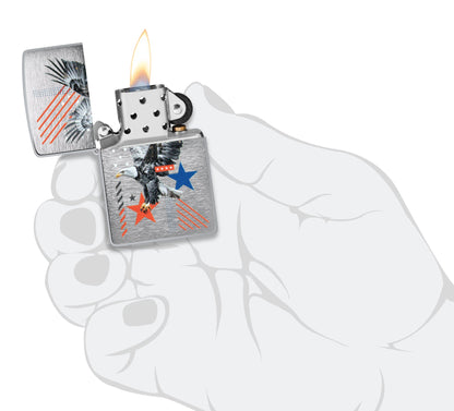 Abstract ontwerp Americana