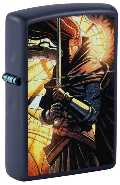 Abstract ontwerp van een ridder