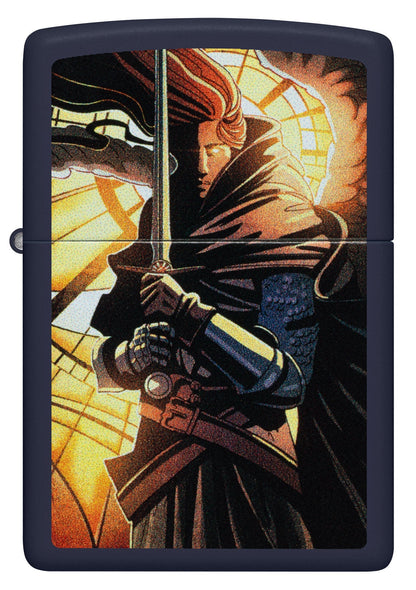 Abstract ontwerp van een ridder