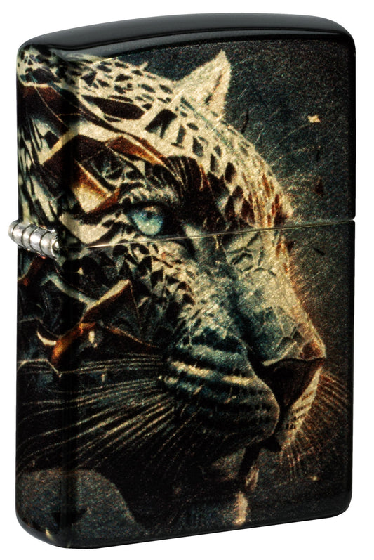 Ontwerp van een metalen panter