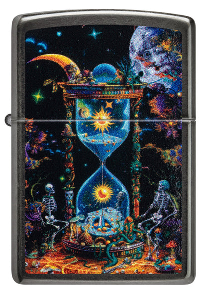 Kosmisch ontwerp van een zandloper