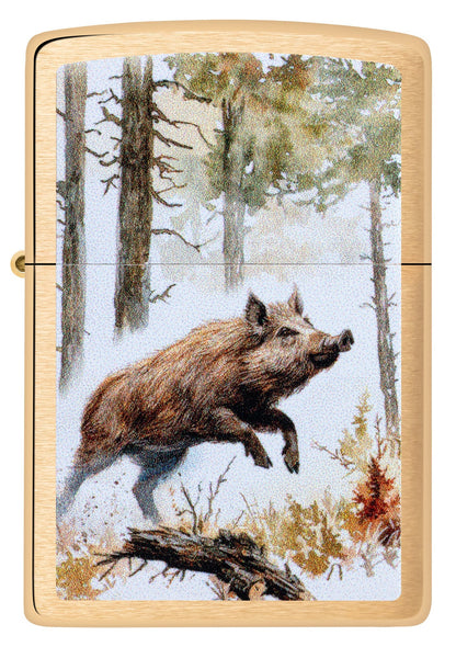 Ontwerp van een wild zwijn