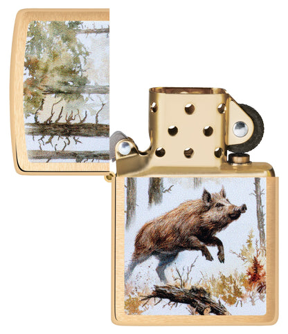 Ontwerp van een wild zwijn