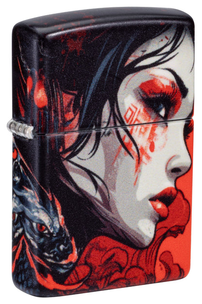 Abstract ontwerp van een samoerai