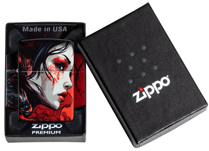 Abstract ontwerp van een samoerai