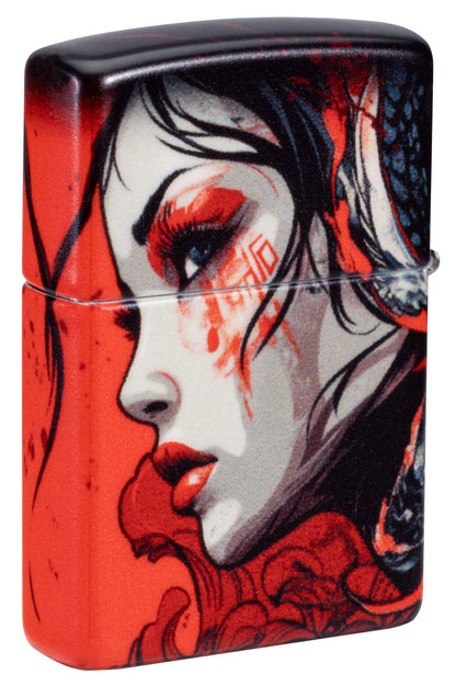 Abstract ontwerp van een samoerai