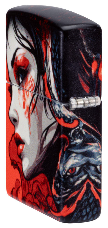 Abstract ontwerp van een samoerai