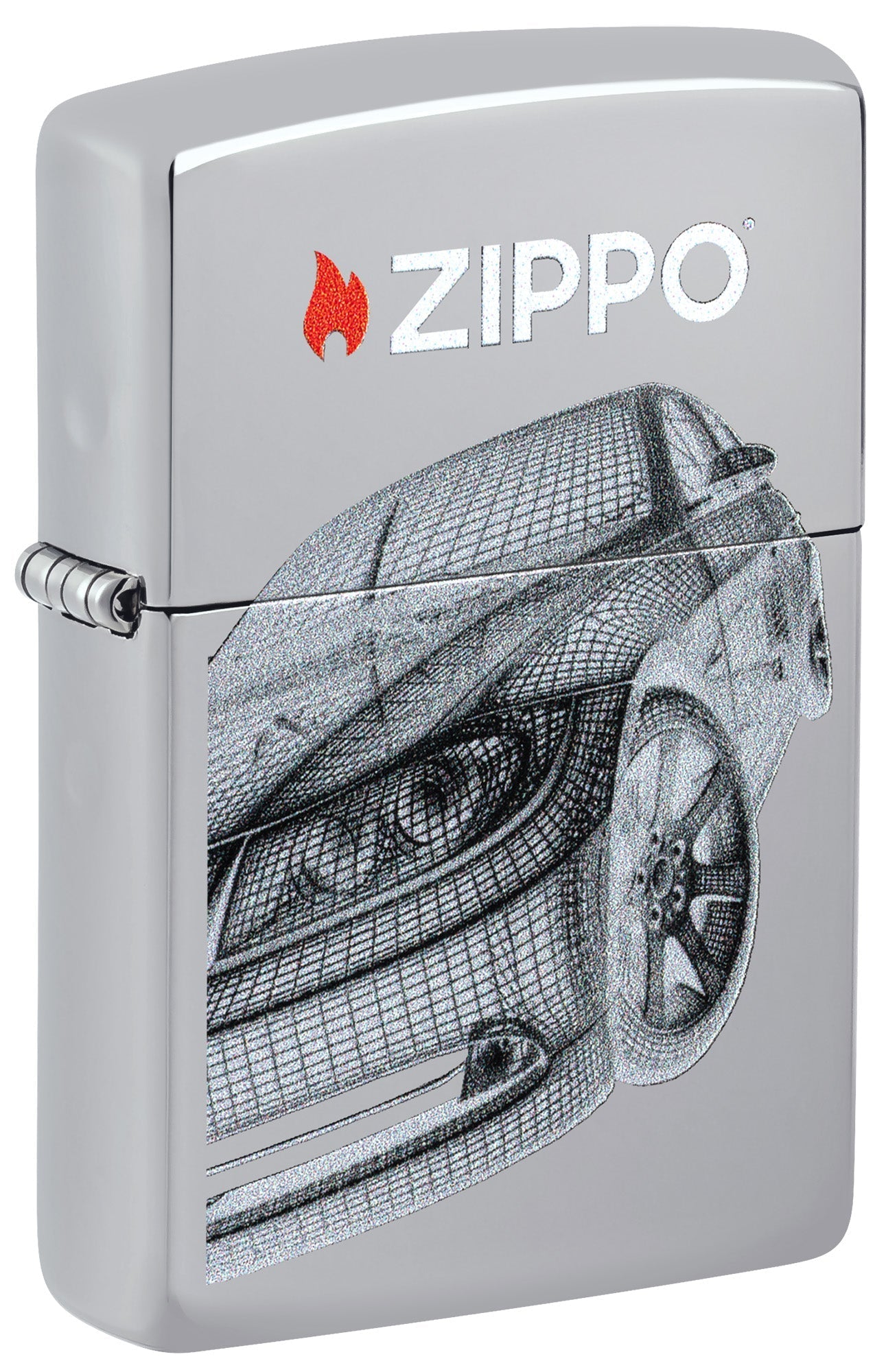 Ontwerp van een futuristische auto