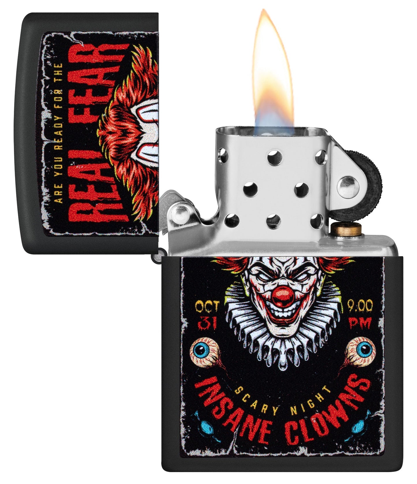 Ontwerp van een waanzinnige clown