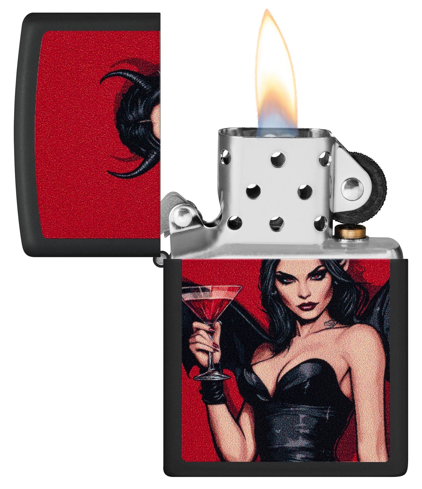 Ontwerp van een duivelse vampier