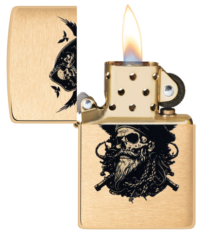 Ontwerp van een piratenschedel