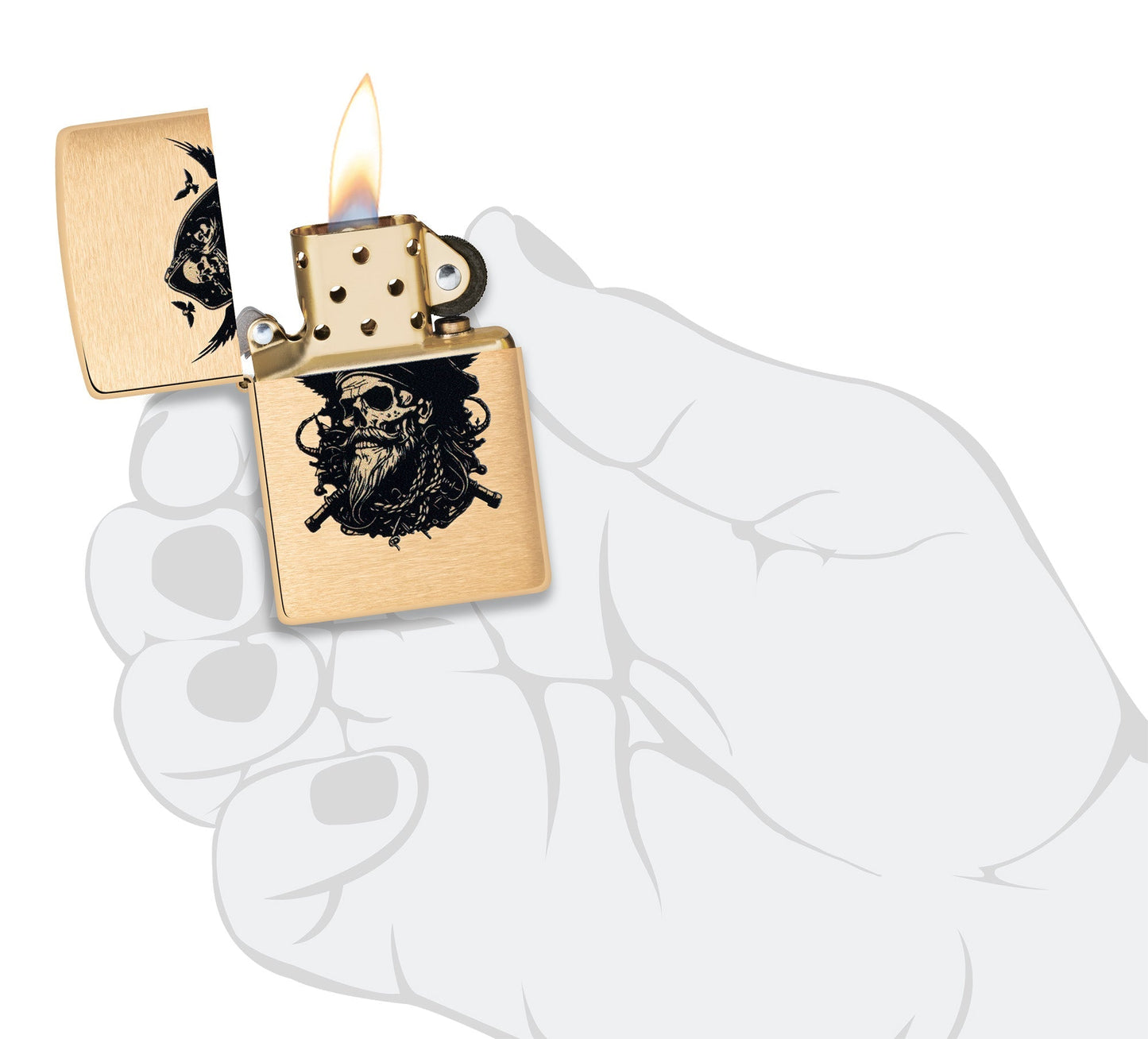 Ontwerp van een piratenschedel