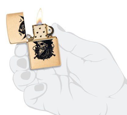 Ontwerp van een piratenschedel