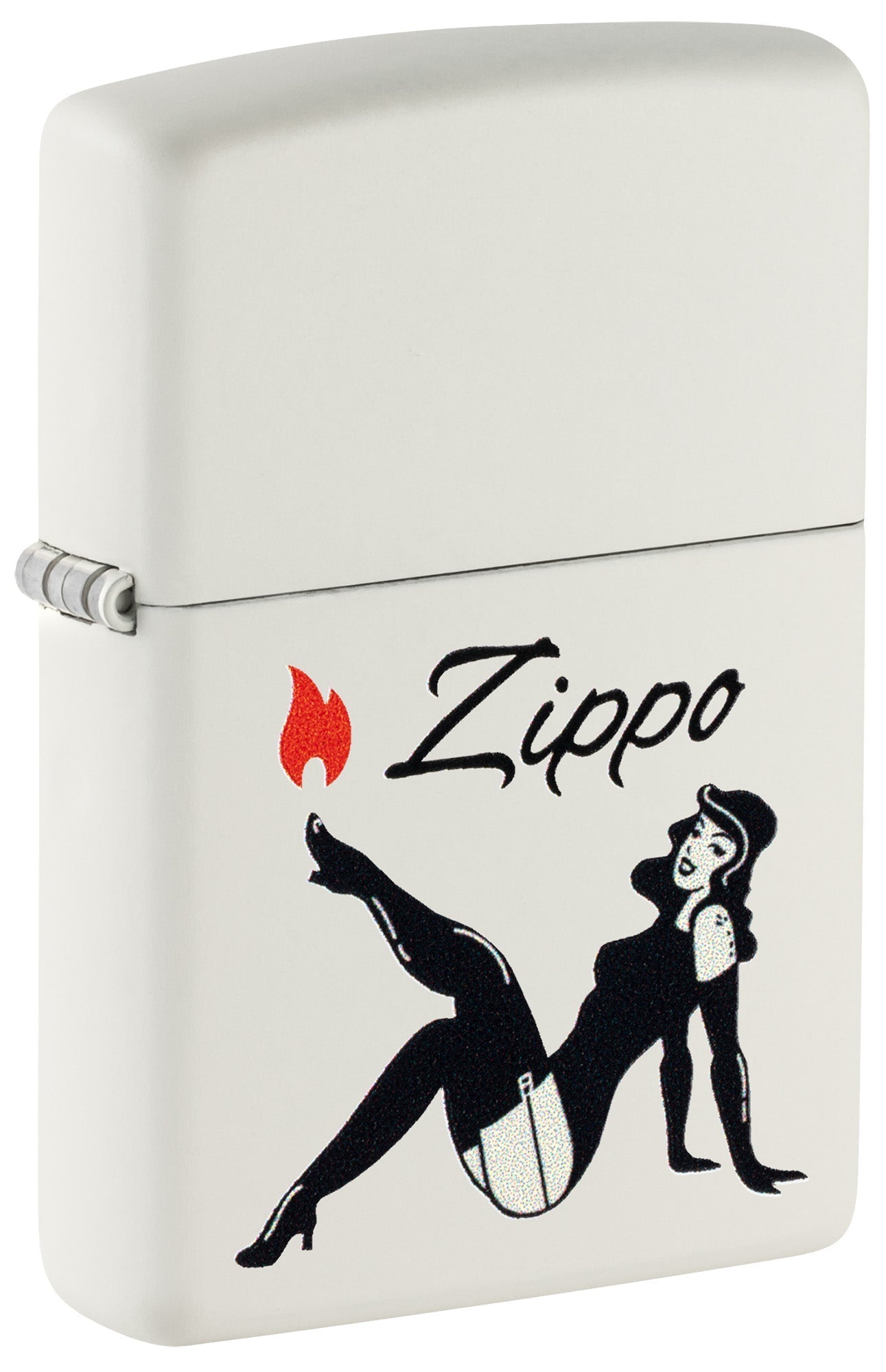 Ontwerp van een Zippo-pinup