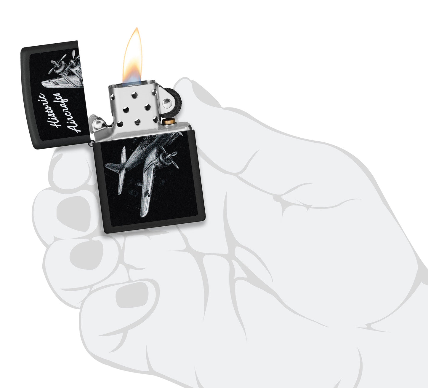 Ontwerp van een historisch vliegtuig