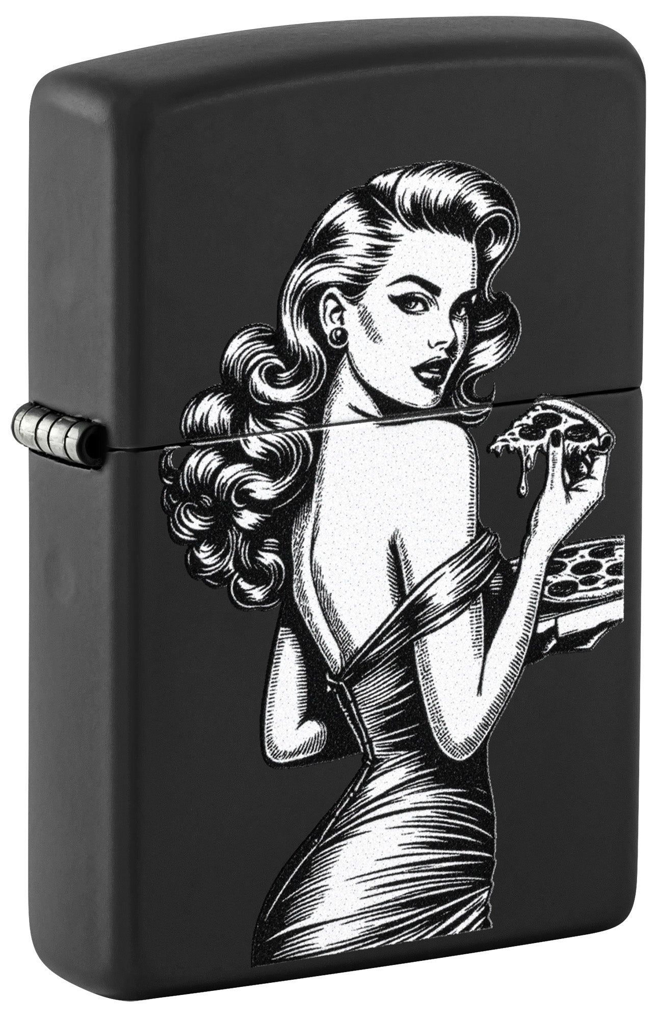 Ontwerp van een pinup-pizza