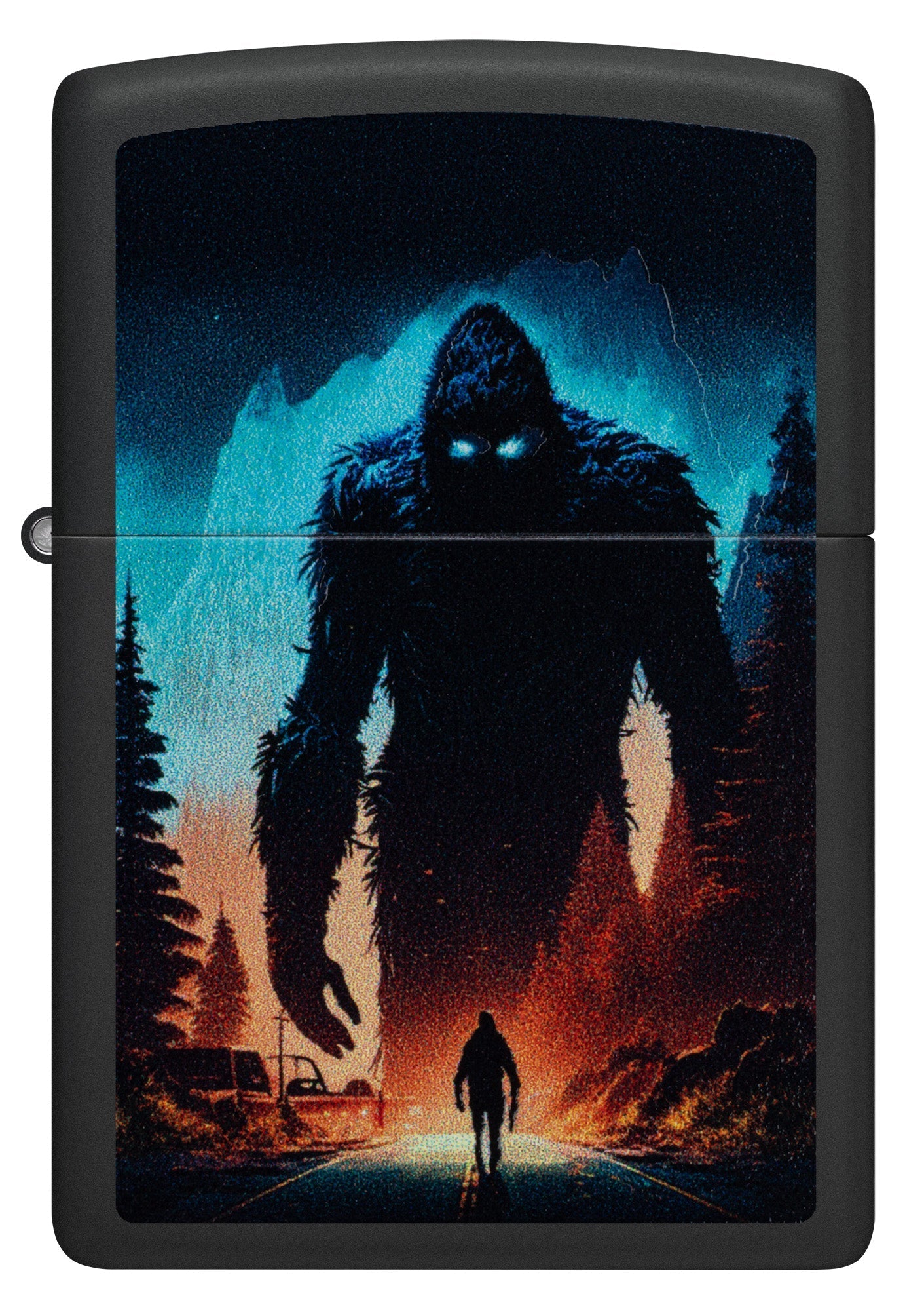 Ontwerp van een verlichte bigfoot