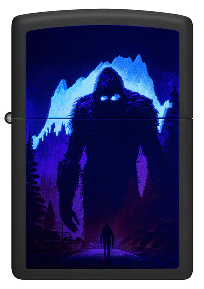 Ontwerp van een verlichte bigfoot