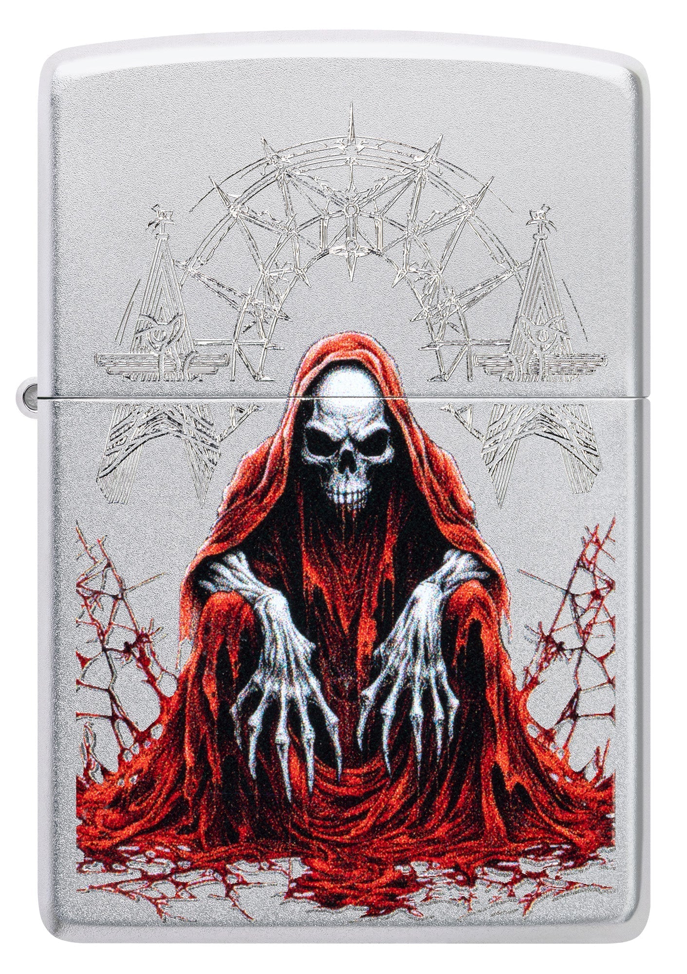 Ontwerp van de schedel van Magere Hein