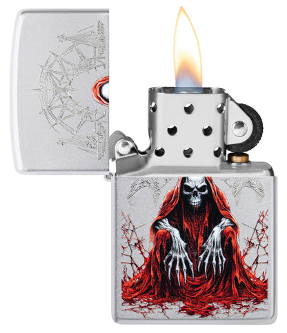 Ontwerp van de schedel van Magere Hein