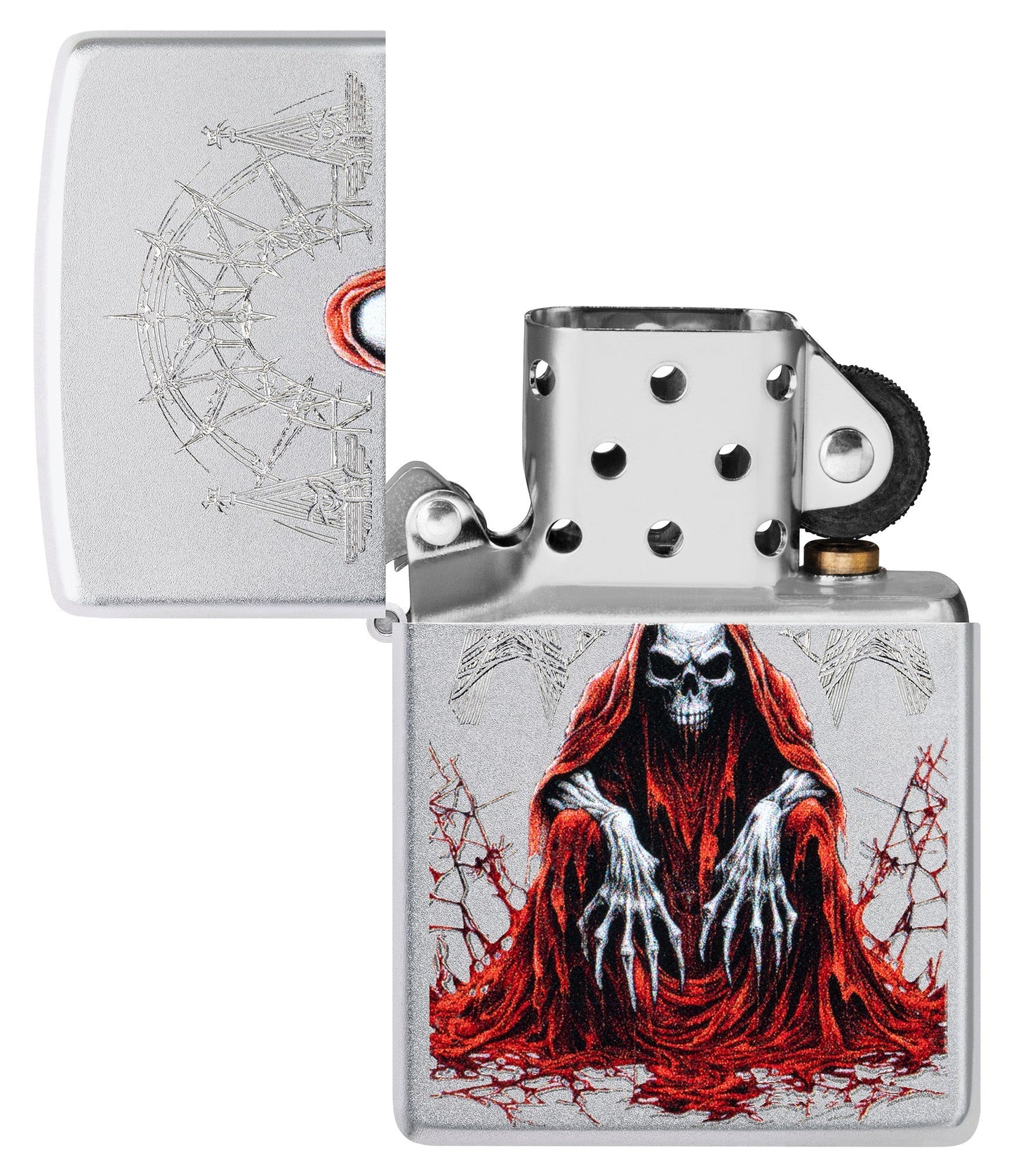 Ontwerp van de schedel van Magere Hein