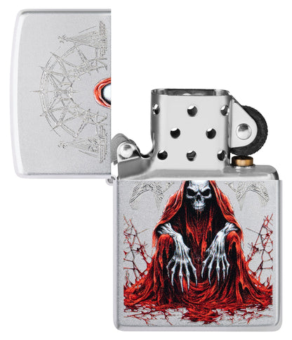 Ontwerp van de schedel van Magere Hein