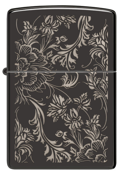 Ontwerp van een bloemig filigraan