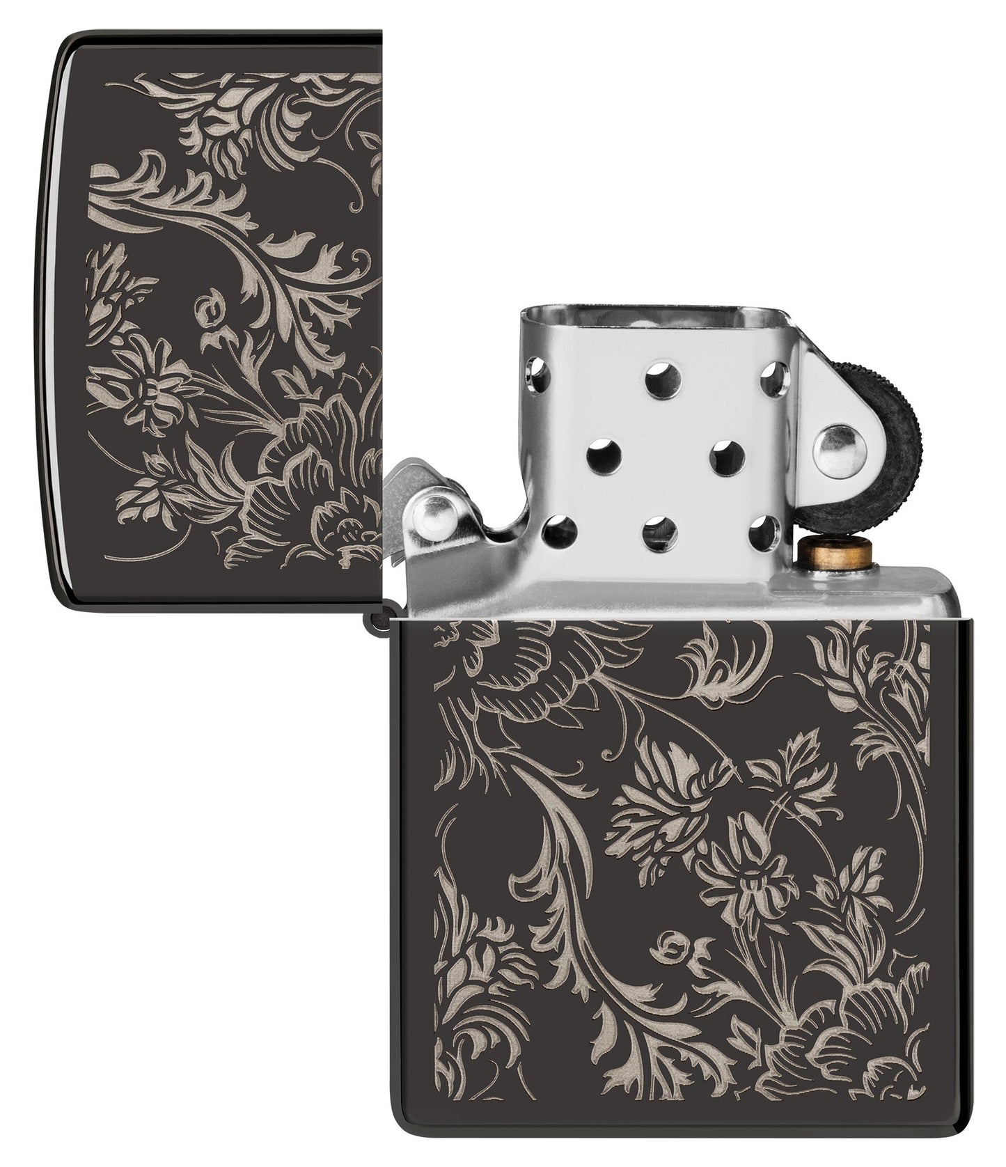 Ontwerp van een bloemig filigraan