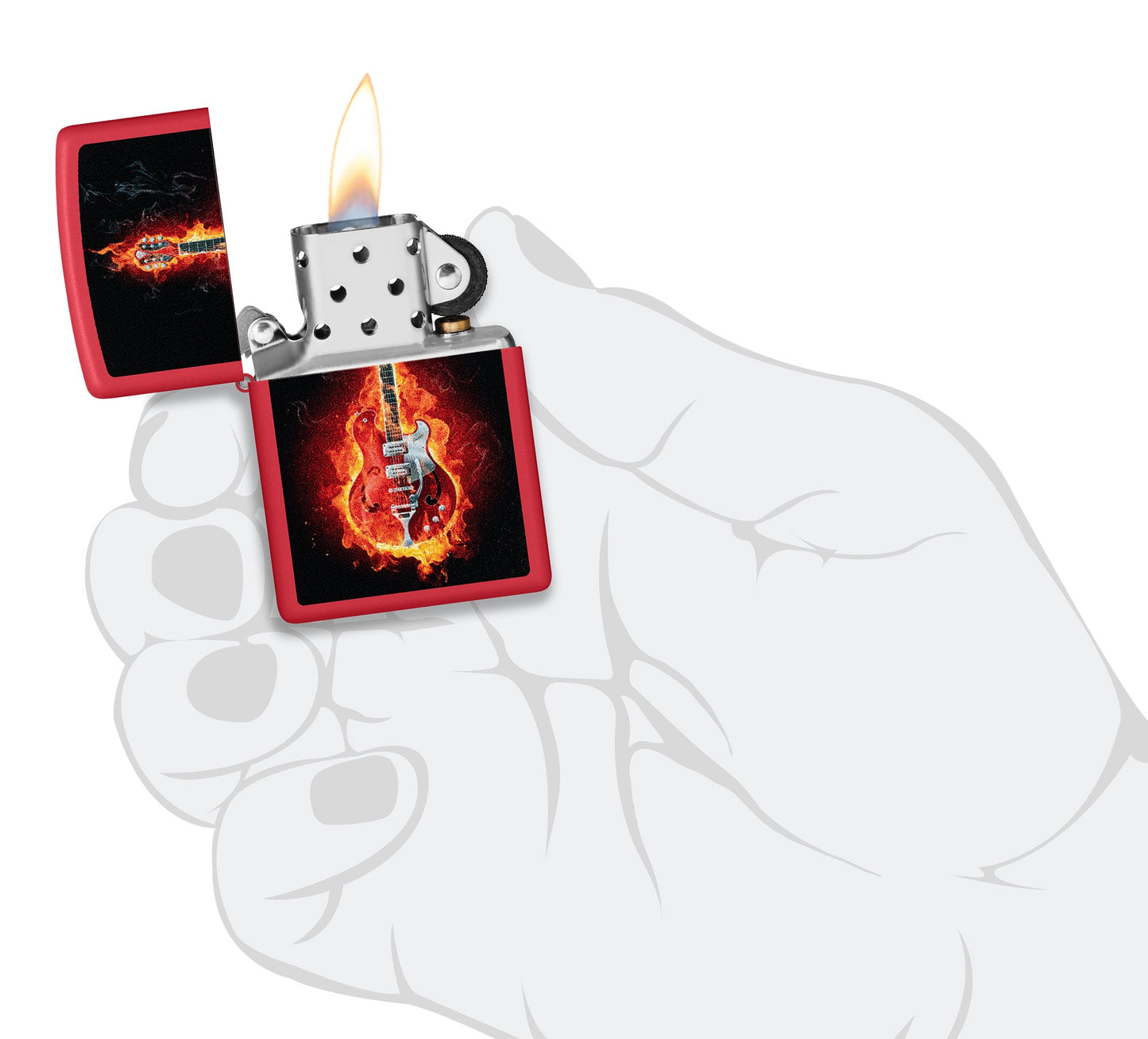 Design ‘Flaming Guitar’