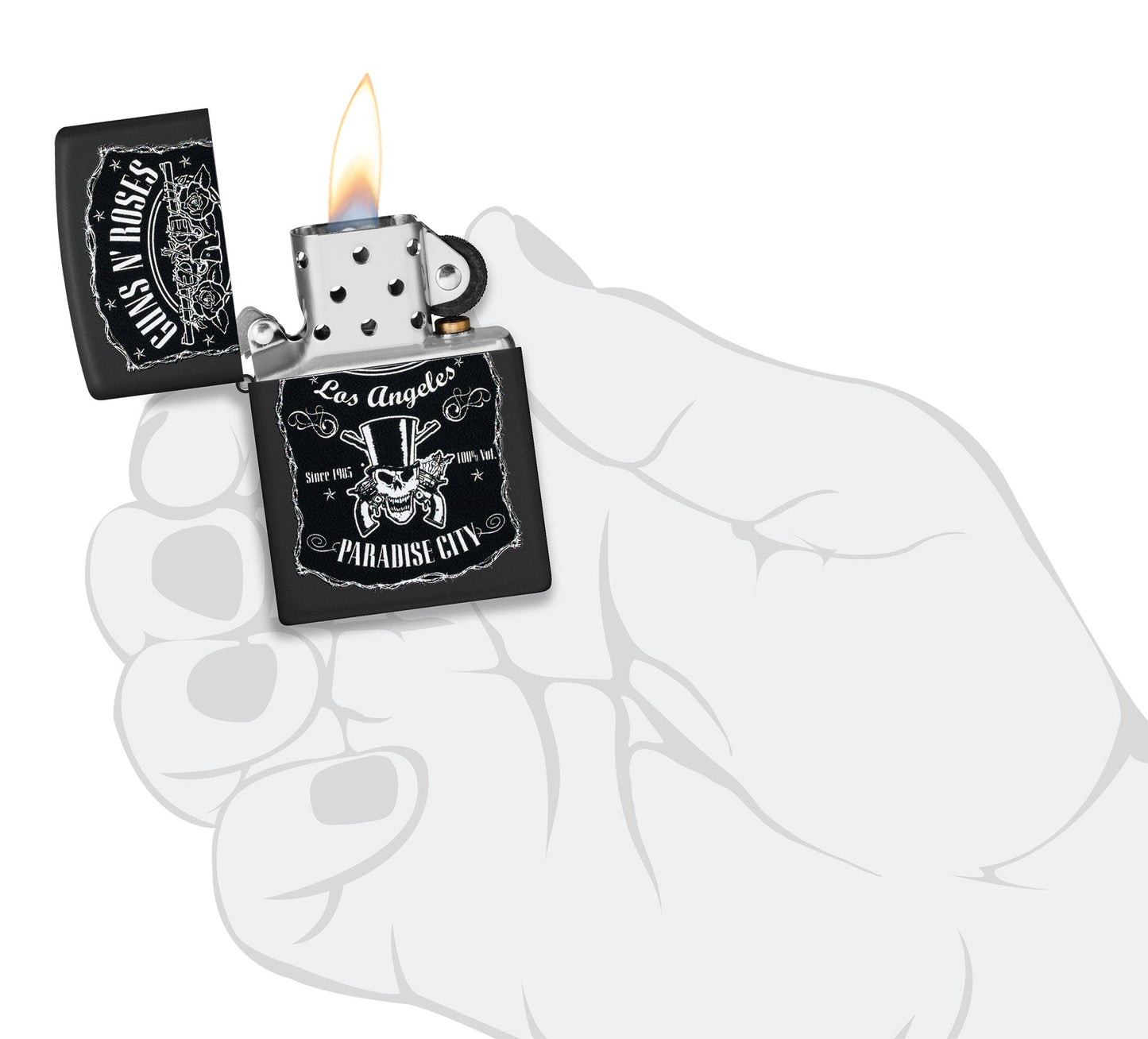 Guns N' Roses Paradise City-ontwerp
