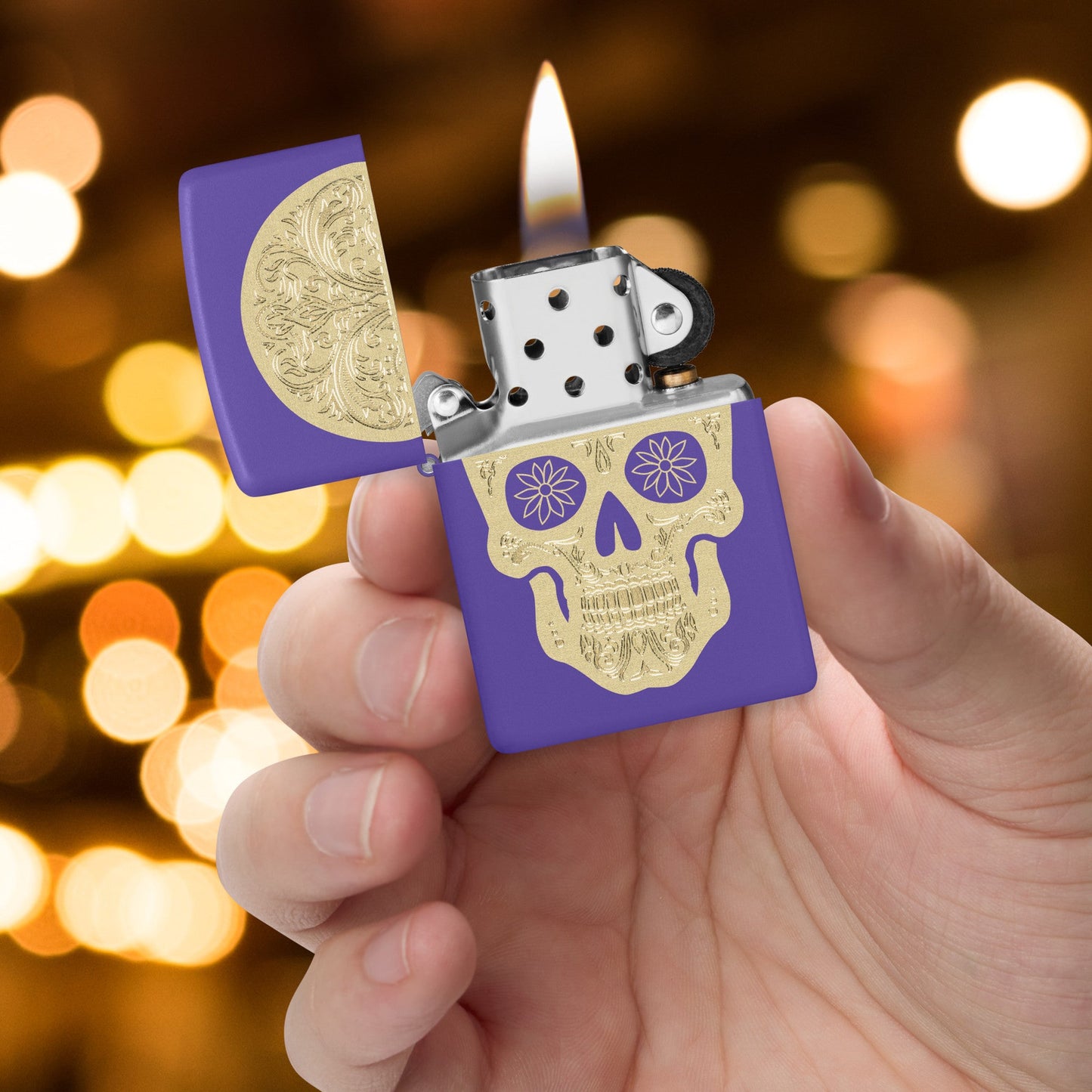 Design ‘Golden Sugar Skull’