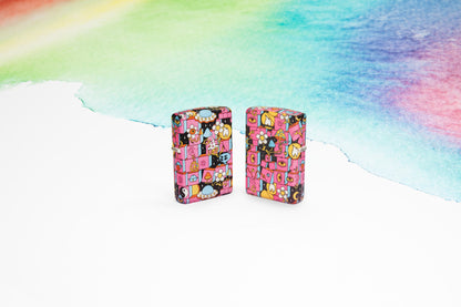 Abstract Zippo Design