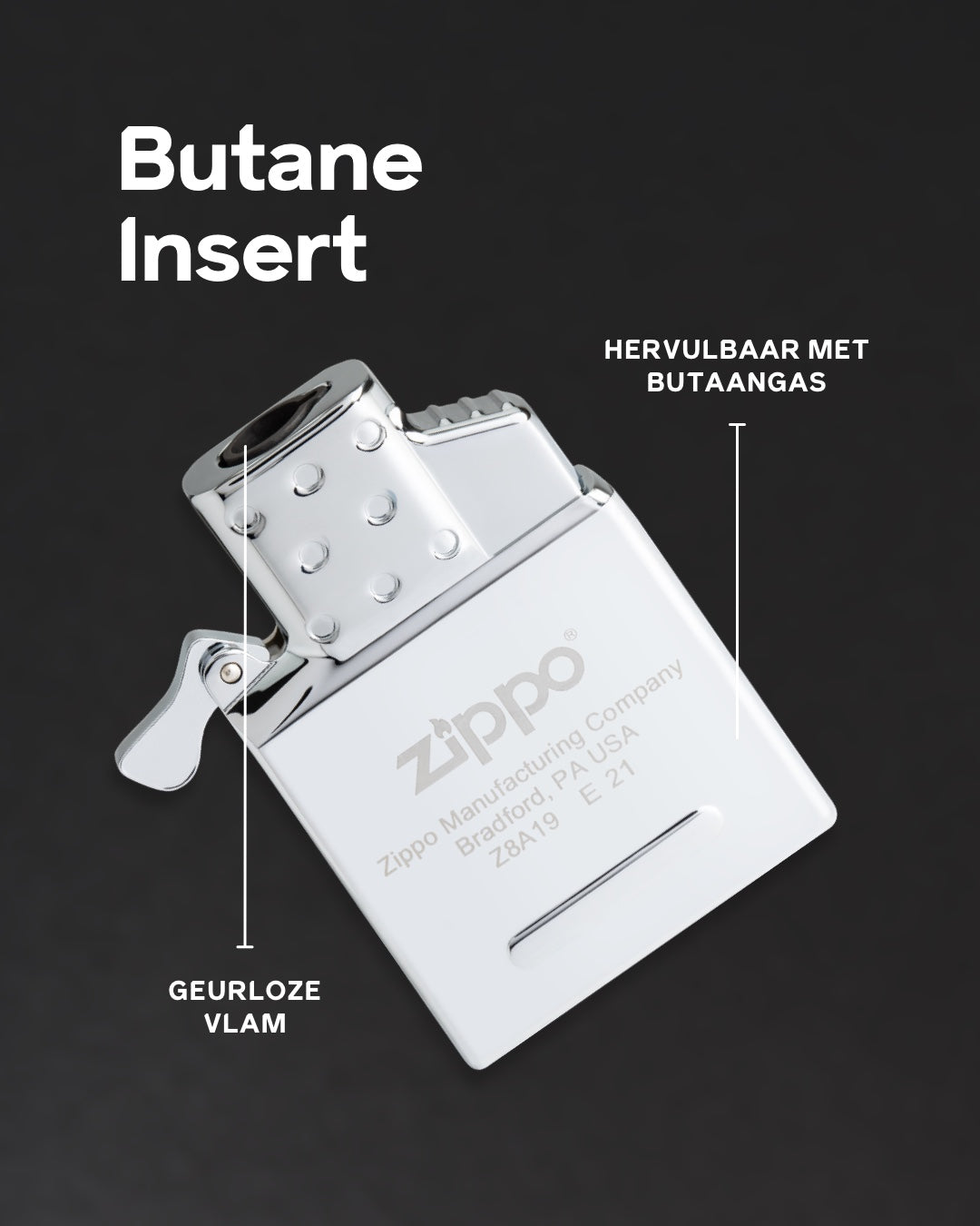 Zippo | Butane Single Flame One Box – Zippo Netherlands