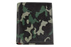 Vooraanzicht Zippo portemonnee camouflagepatroon groen met Zippo-logo