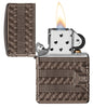 Zippo COTY 2021 Aansteker Harley-Davidson® 360 graden diepe gravure Zwart IJs Open met Vlam