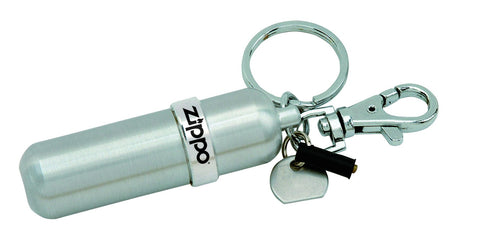 Zippo sleutelhanger kleine jerrycan voor aanstekerbenzine met klein haakje en sleutelhanger