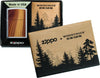 Zippo Woodchuck cederhout in open verpakking