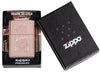 Zippo aansteker luciferdoosje met logo Rose Gold in verpakking