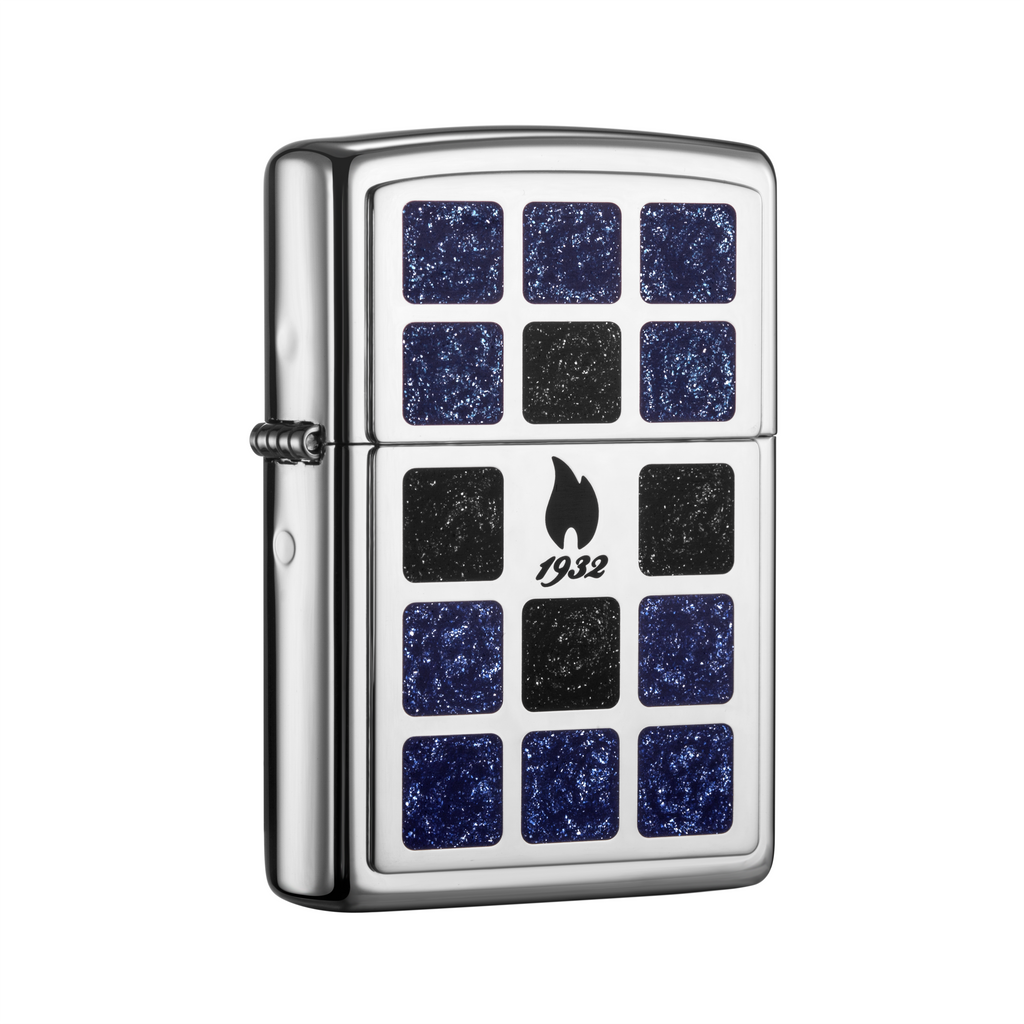 ZIPPO Zippo Blue Squares Zippo Netherlands